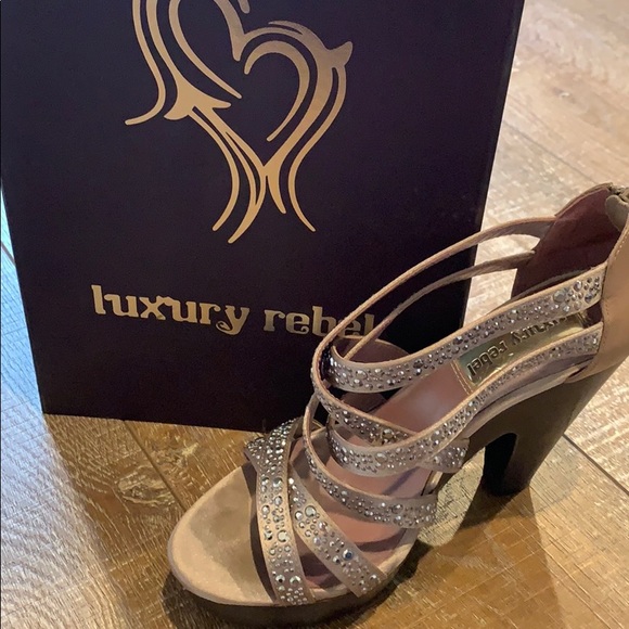 Luxury Rebel Zelina platform sandals Size 8 - Picture 6 of 8